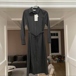 Zara midi belted dress